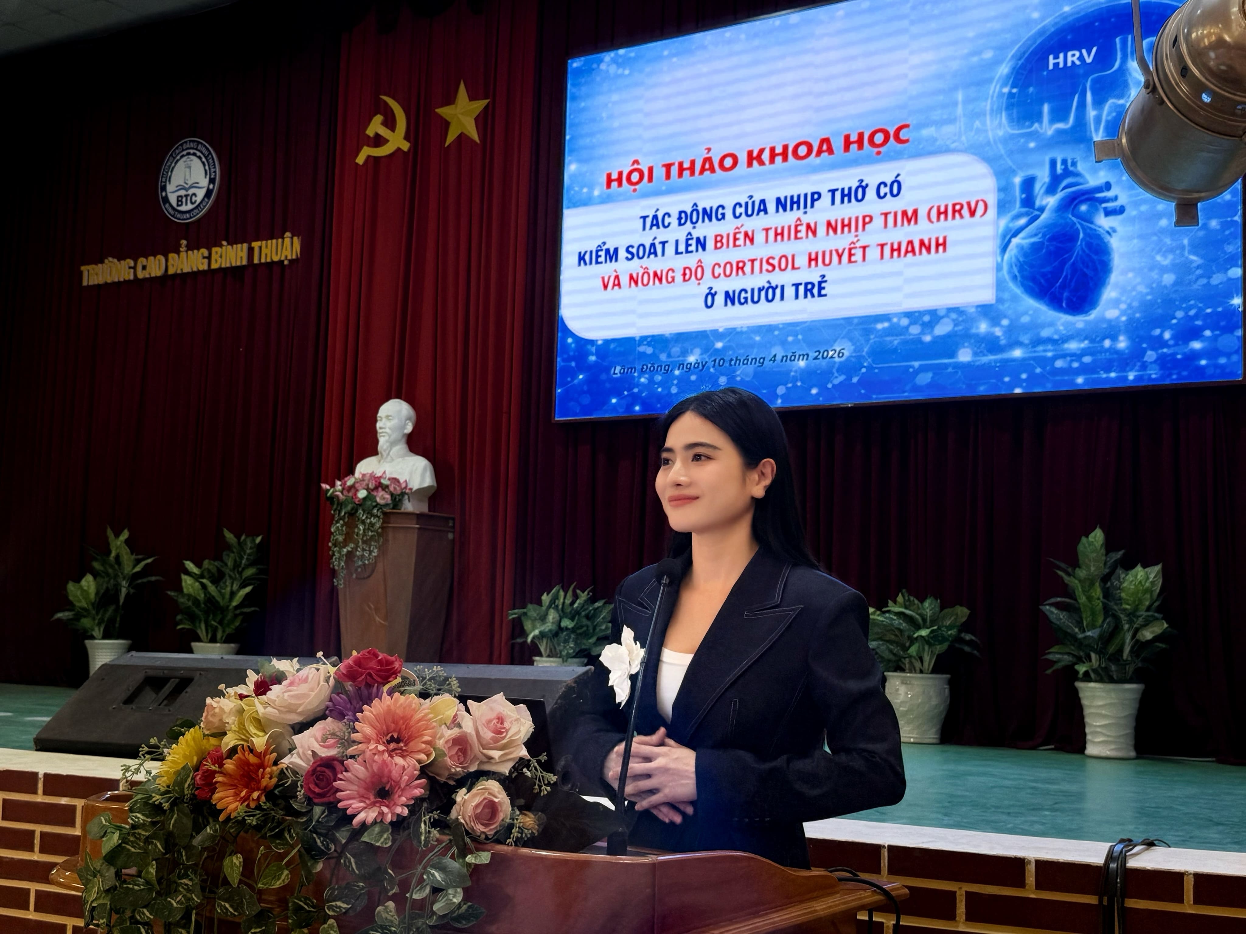 Hội Thảo Khoa Học Cấp Tỉnh "Tác Động Của Nhịp Thở Có Kiểm Soát Lên Biến Thiên Nhịp Tim (HRV) Và Nồng Độ Cortisol Huyết Thanh Ở Người Trẻ"